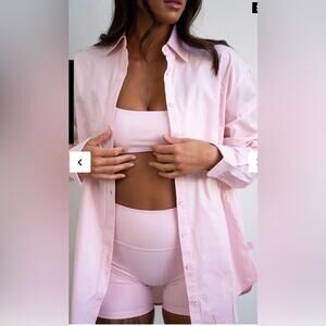 Azur Cotton Button Down- Quartz